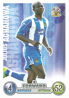 Julius Aghahowa Wigan Athletic 2007/08 Topps Match Attax #320